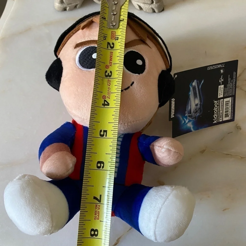 Kidrobot Back to The Future Marty McFly Phunny Plush Toy New with Tags